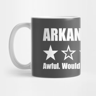 Arkansas One Star Review Mug